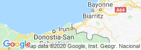 Fuenterrabia map